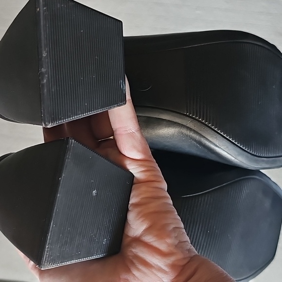 a . new day Black Mules Size 10W - Picture 7 of 8